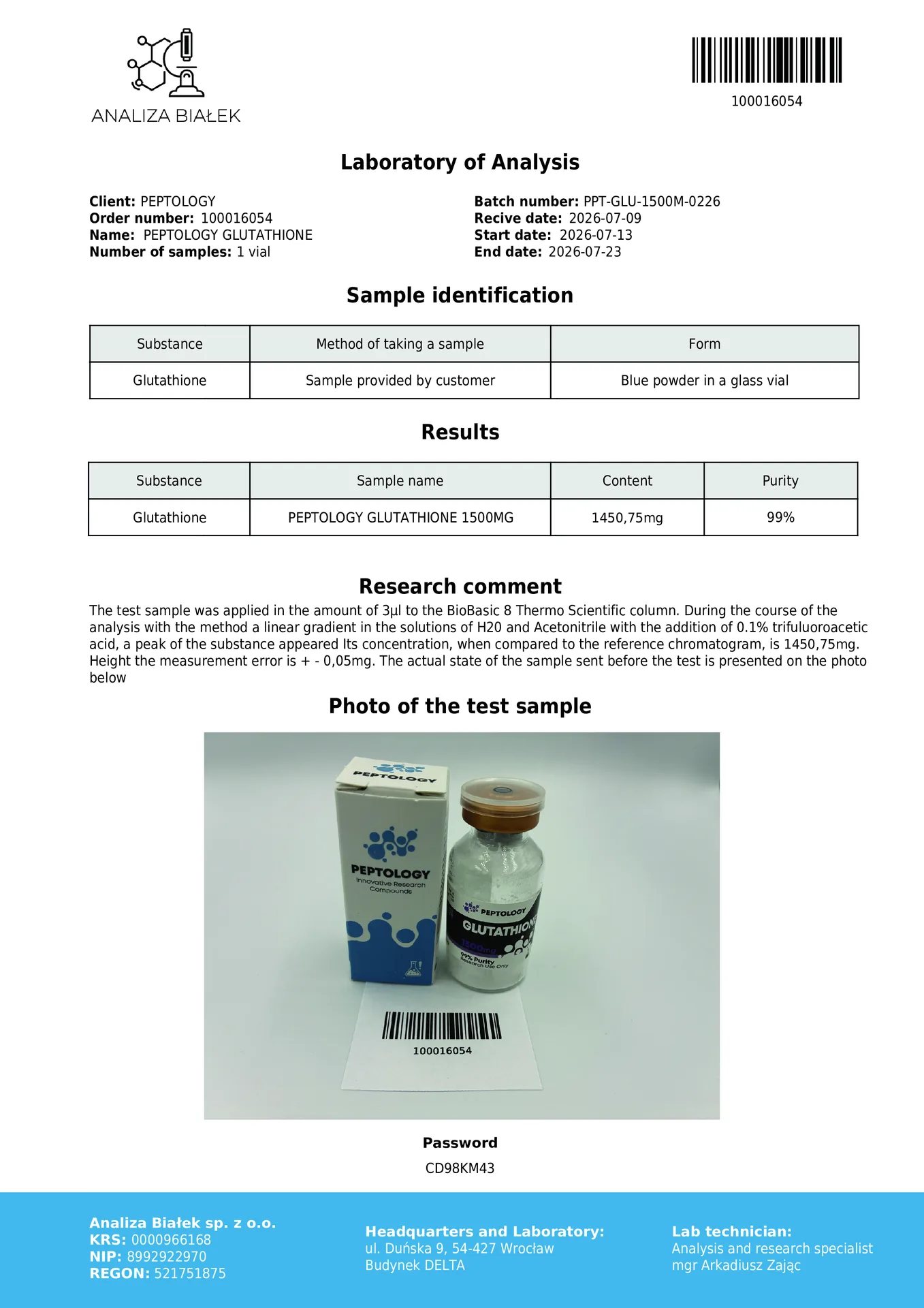 Glutathione (glutatión) 1500 mg – Tripeptidový antioxidant – obrázok 2