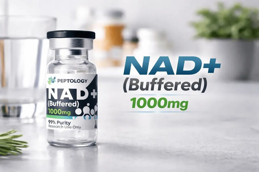 NAD+ (Buffered) 1000 mg – Bunková energia, oprava DNA a podpora mitochondrií