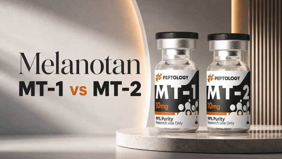 MT-1 vs. MT-2: Ktorý Melanotan peptid na opálenie si vybrať a aký je rozdiel
